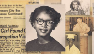 Claudette Colvin is a Civil Rights hero we all need to know who, at the age of 15, refused to give up her seat on a bus 9 months before Rosa Parks did. Her activism and impact has not received the recognition she is due, yet. (Photo screengrab CNN).